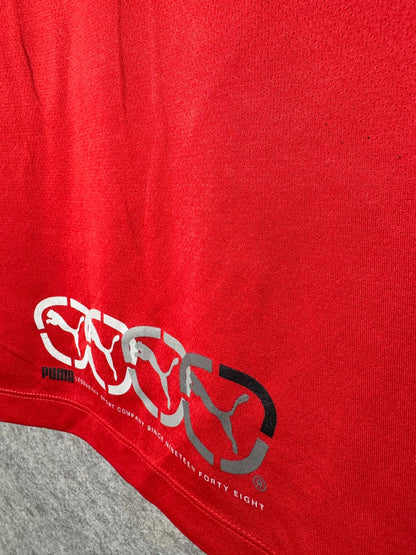Puma Red Round Neck - Large
