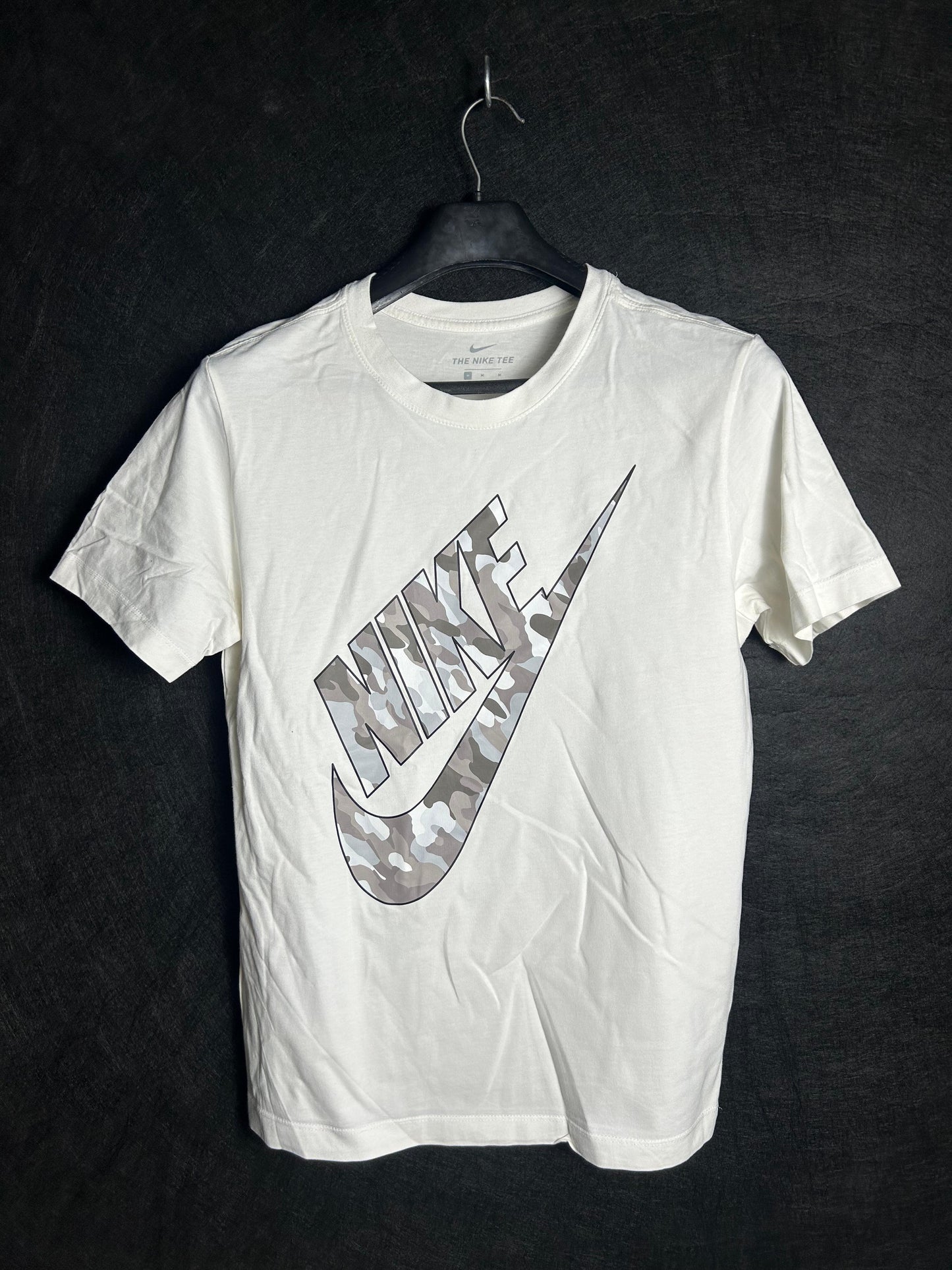 Nike White Big Logo - Medium