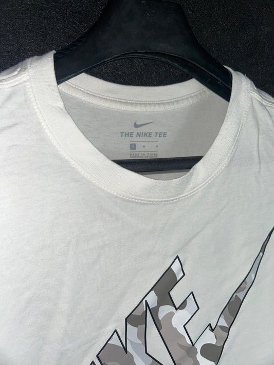 Nike White Big Logo - Medium