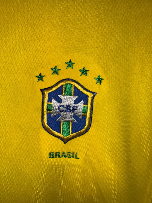Football Brazil V Neck Shirt - XXL