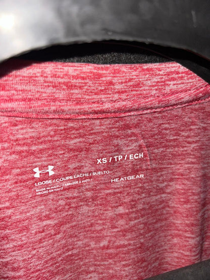 Under Armour Women's Pink Round Neck - XS