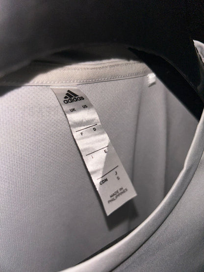 Adidas White Round Neck - Medium