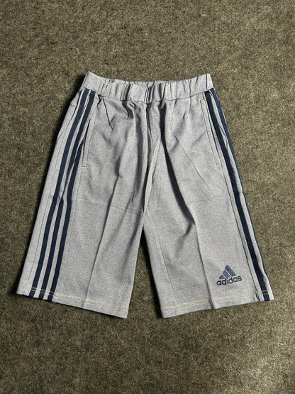 Adidas Black Striped Shorts - Small