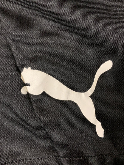 Puma Plain Black Shorts  - Large