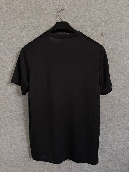 Nike Plain Black Round Neck Tee - Large