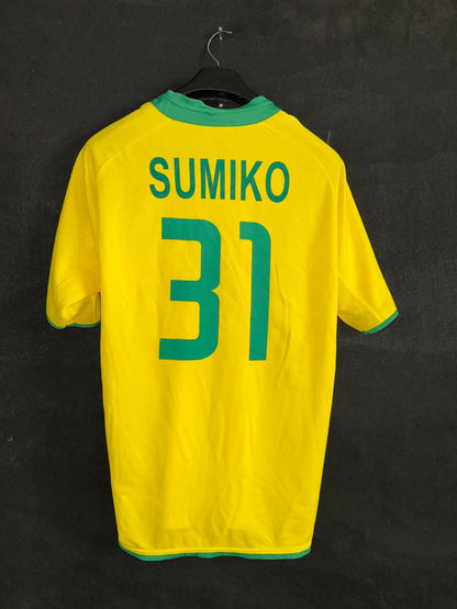 Football Brazil V Neck Shirt - XXL