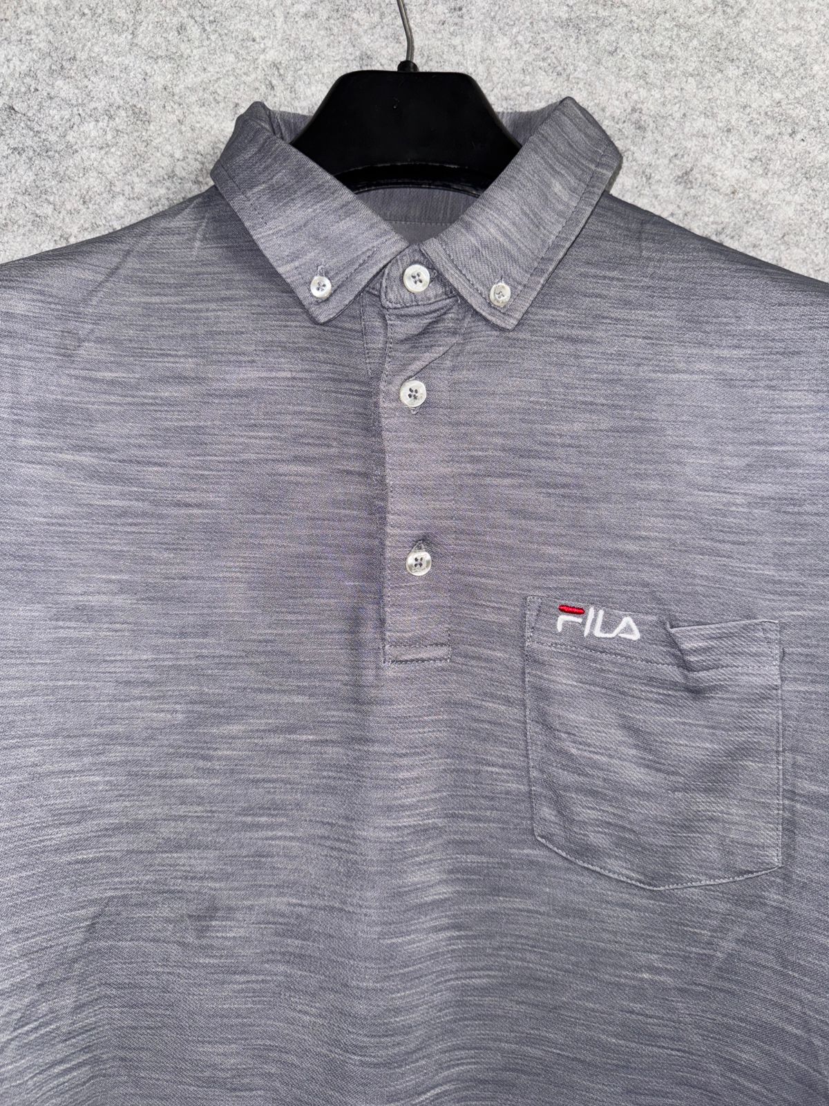 Fila Grey Polo - Medium