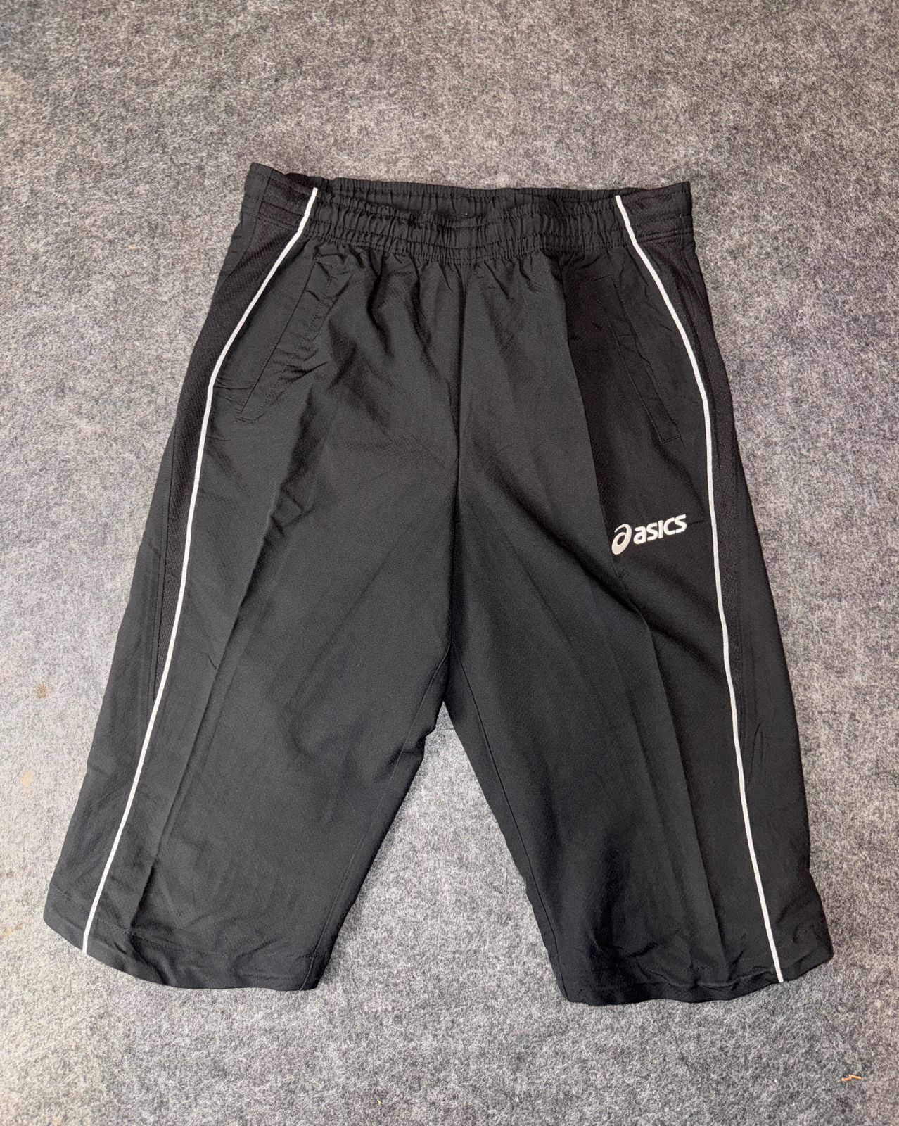 Asics Black 3 Qtr - Large