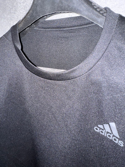 Adidas Black Round Neck - Medium