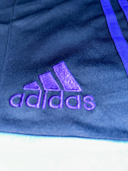 Adidas Purple Striped Shorts - XL