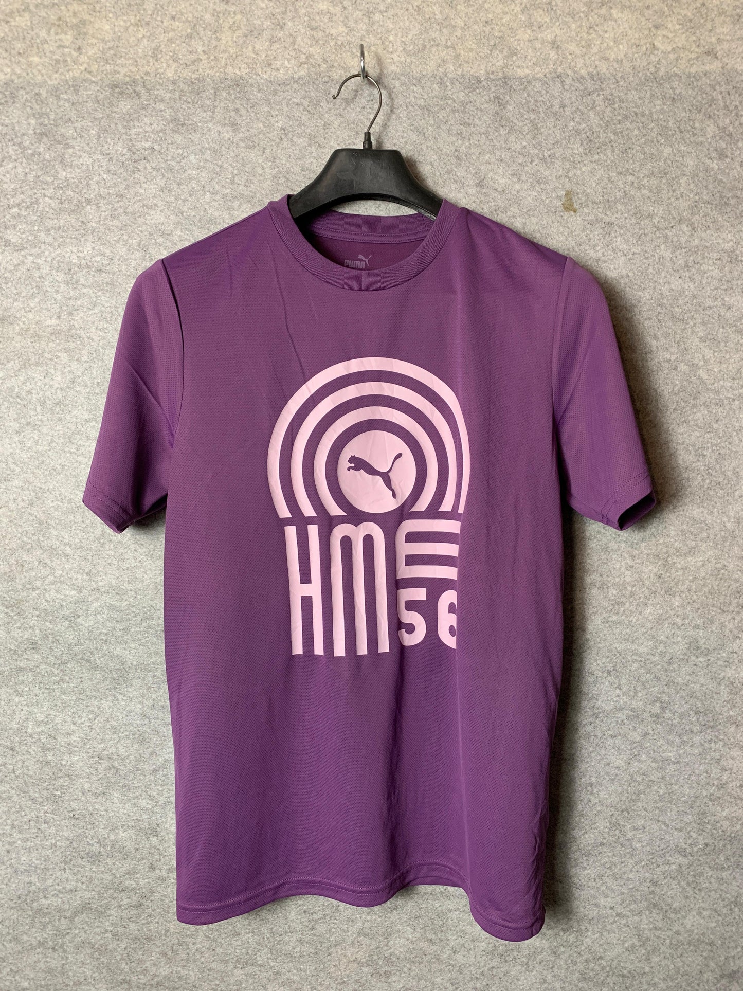 Puma Purple Round Neck Shirt  - Medium