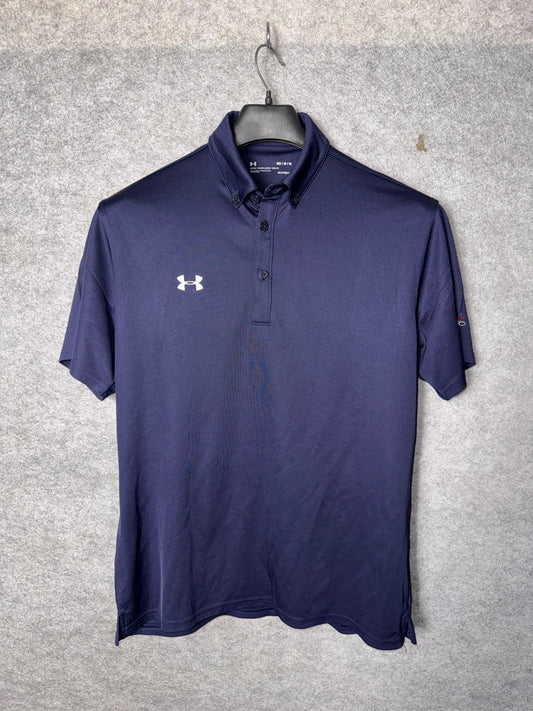 Under Armour Blue Polo - Medium