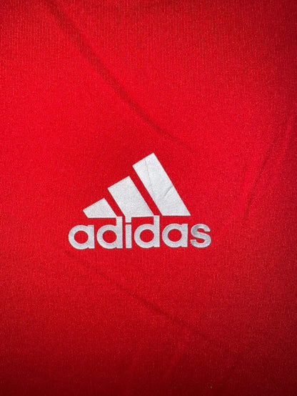 Pre Loved Adidas Red Drilltop - Large