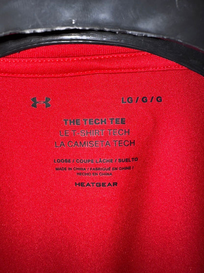 Under Armour Red Round Neck - Large