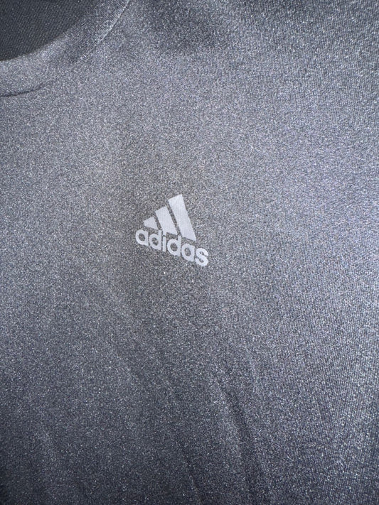 Adidas Black Round Neck - Medium