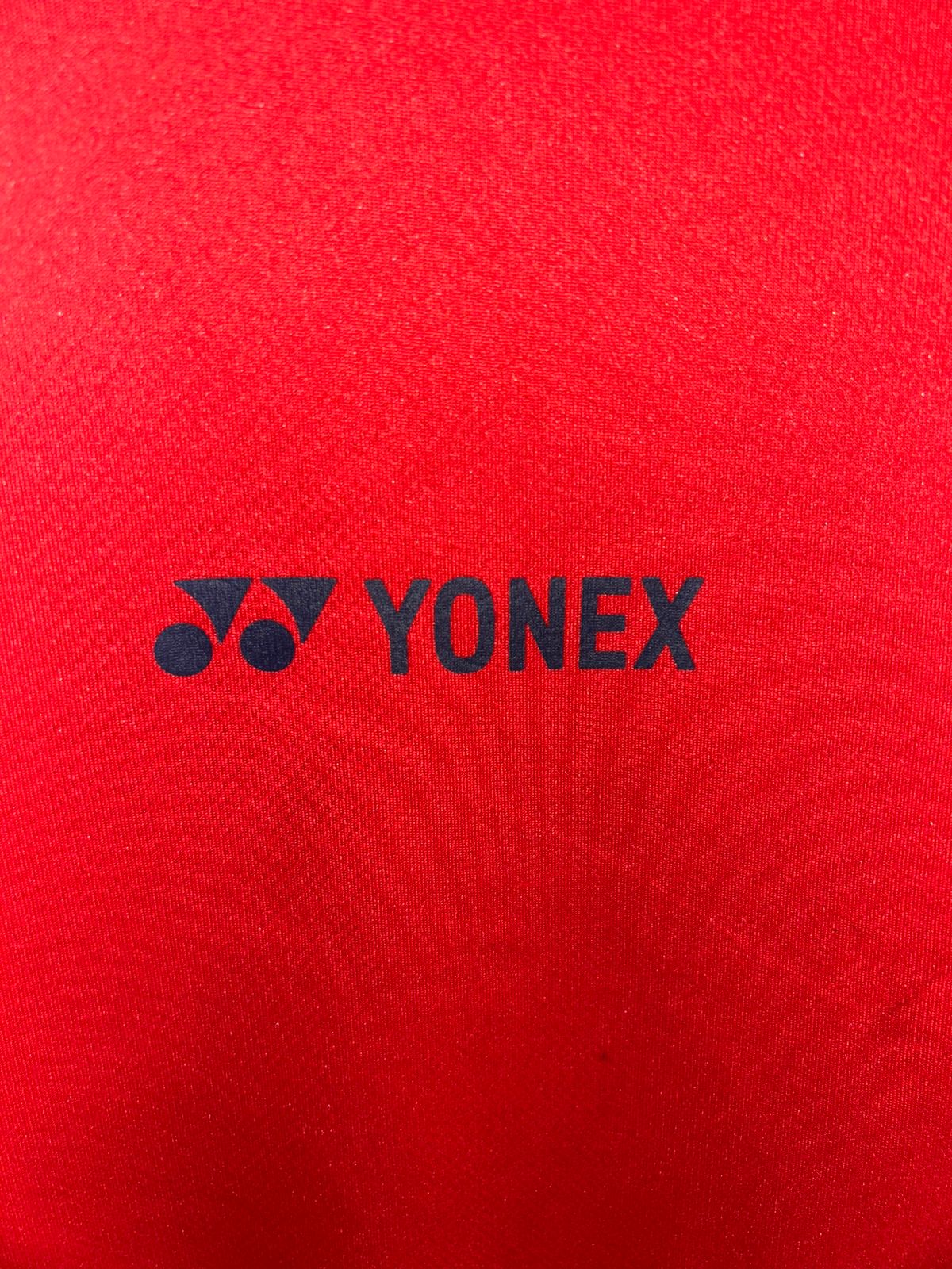 Yonex Red Round Neck - Large